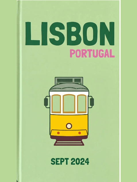 remembr book cover, Lisbon Portugal